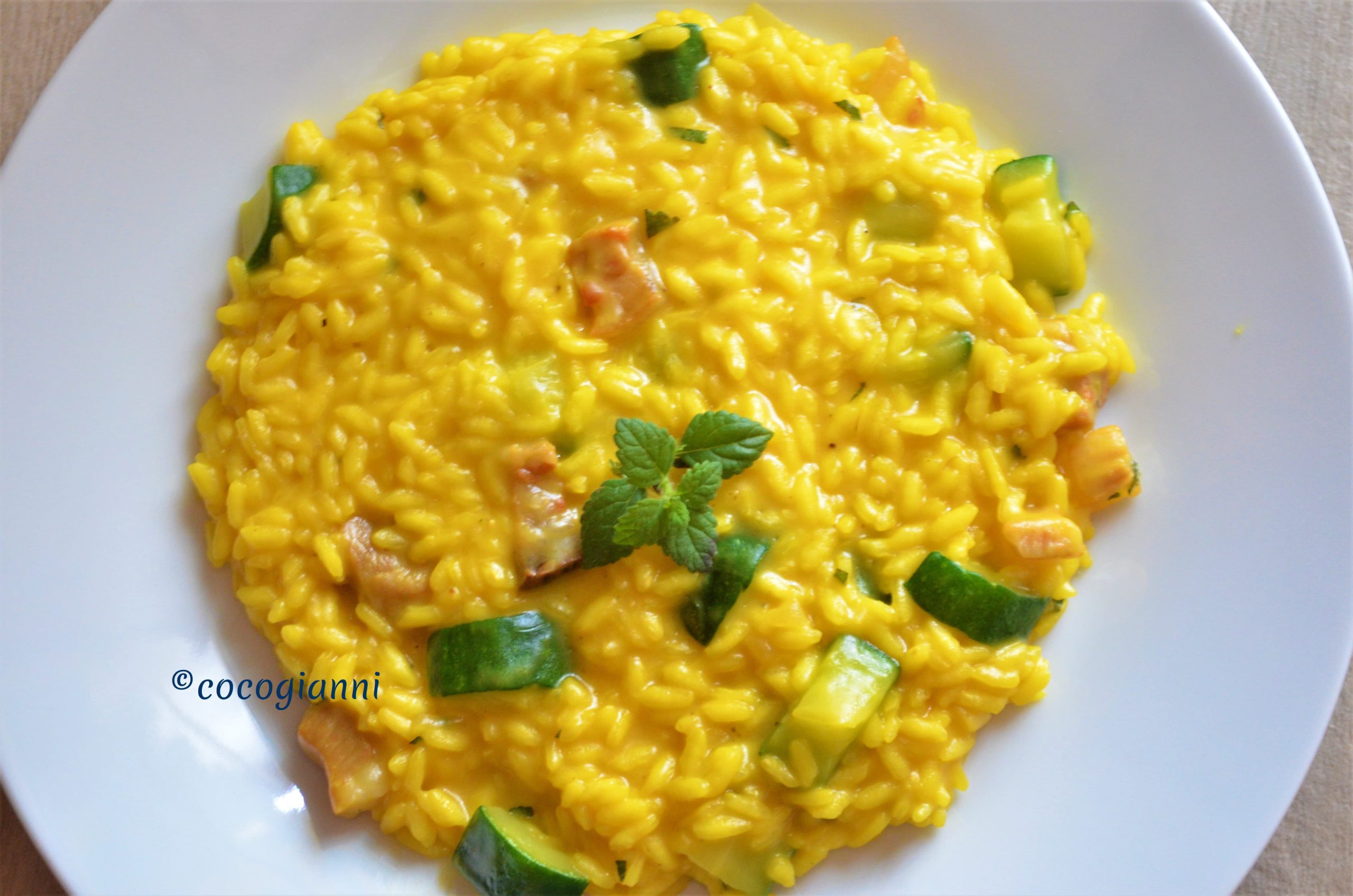 Risotto allo zafferano 1