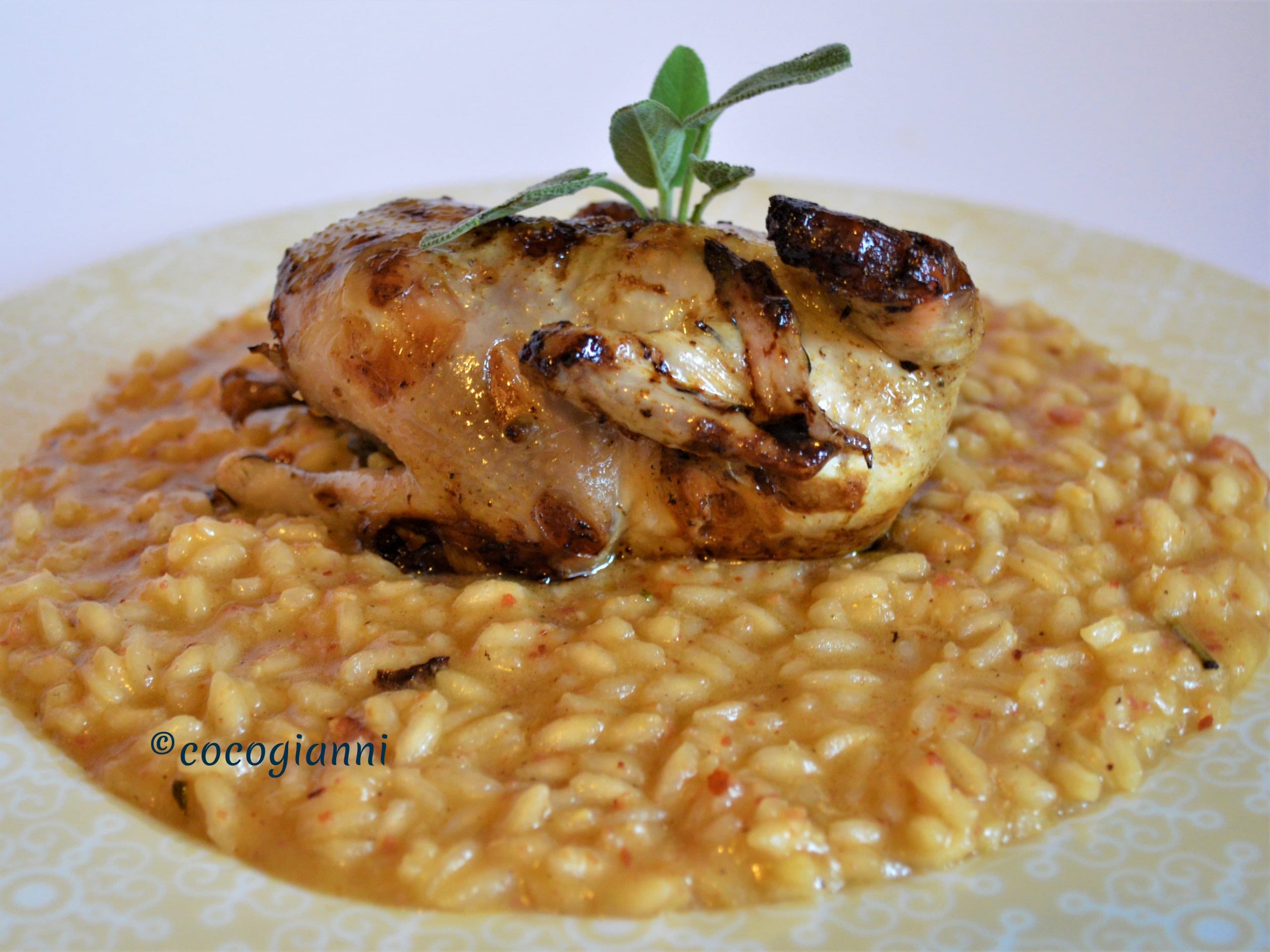 Risotto con le quaglie 1