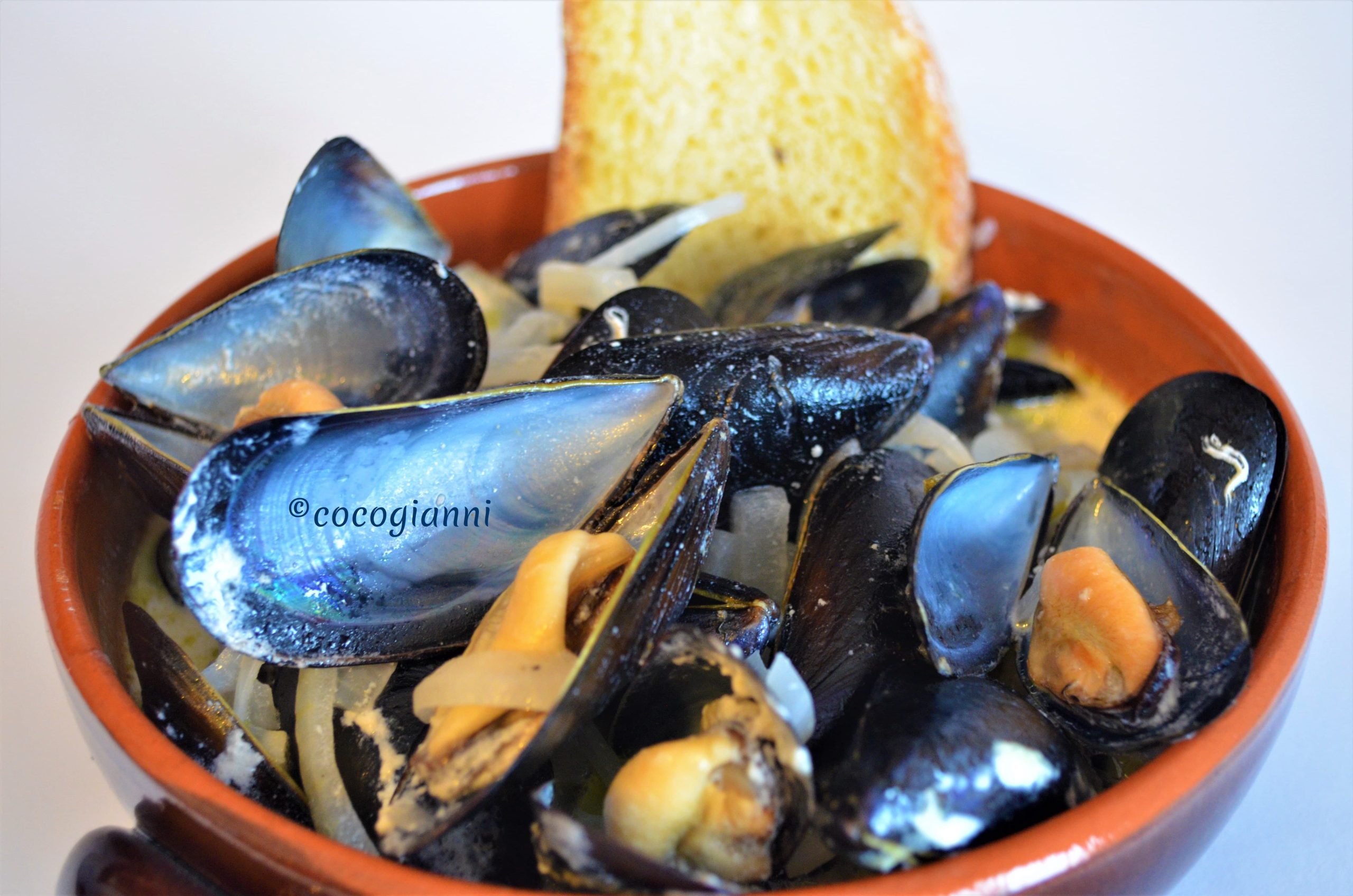 Cozze alla normanna 1