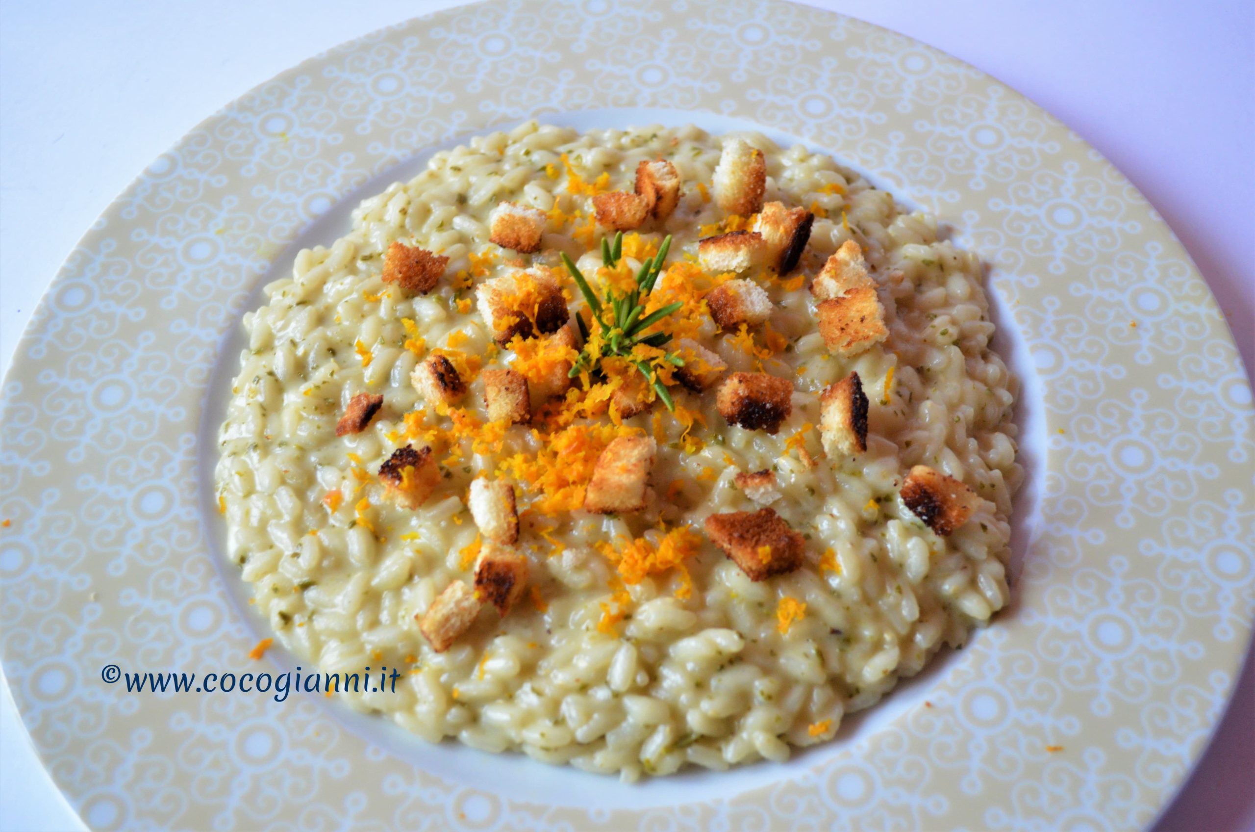 Risotto rosmarino mascarpone 1