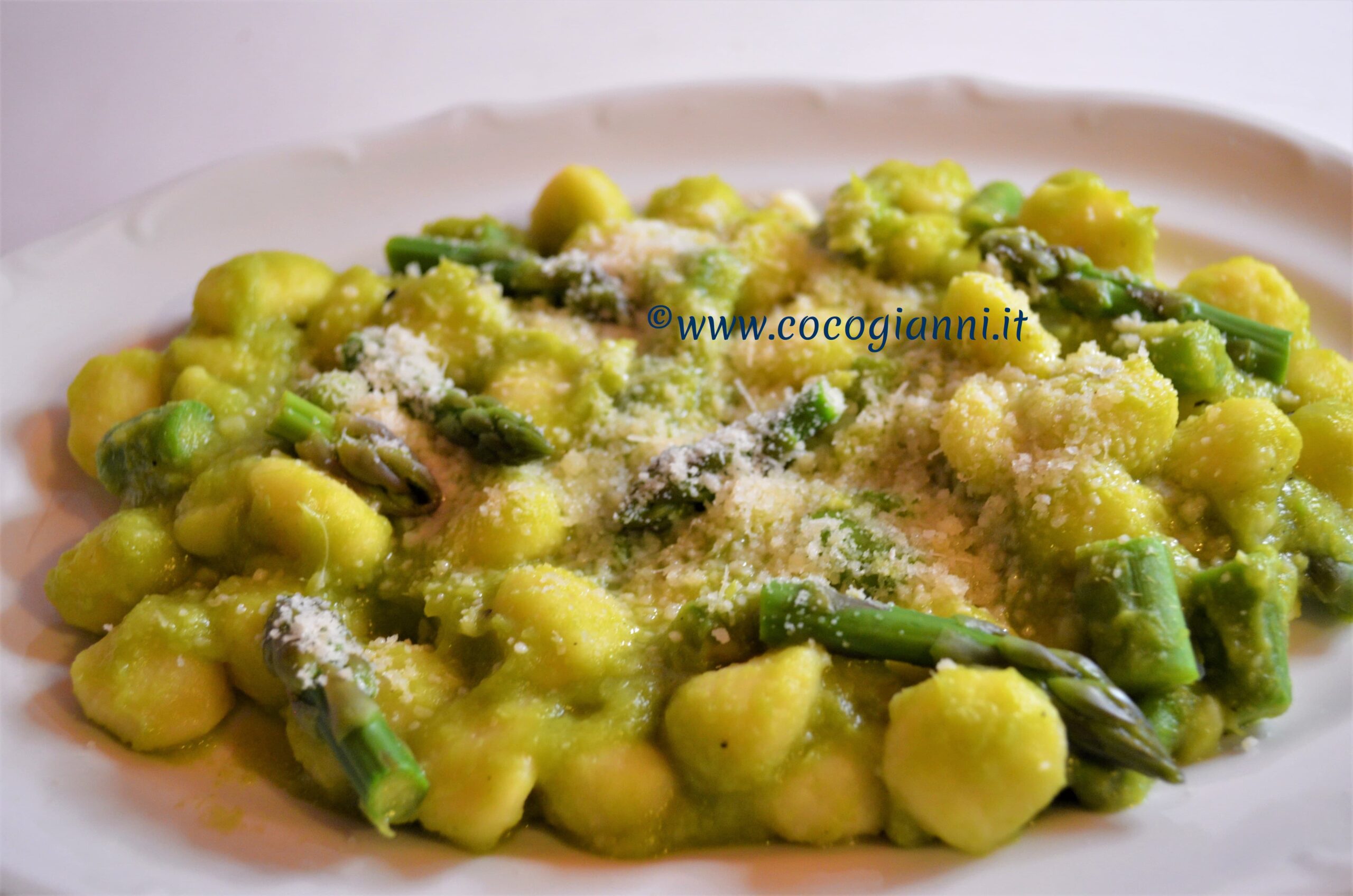 Gnocchi con asparagi 3