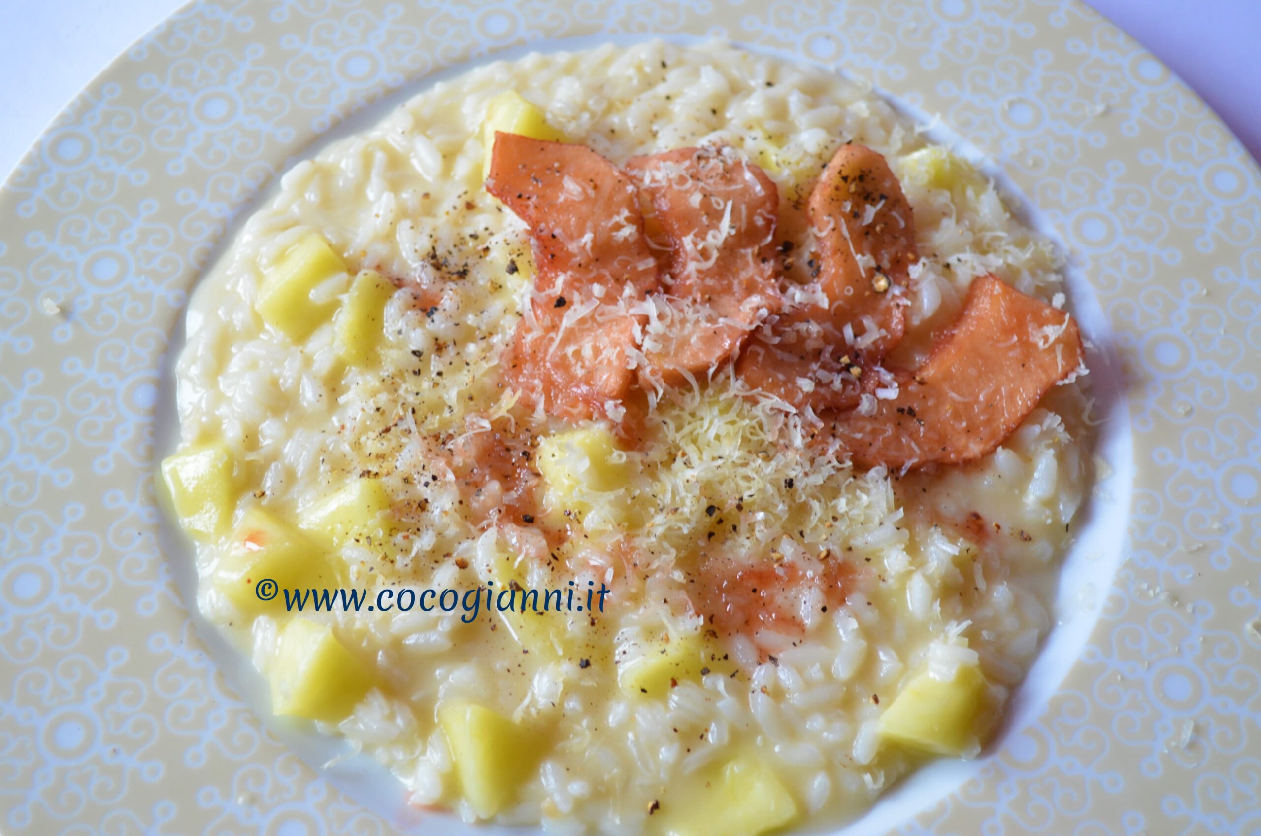 Risotto alle mele golden Atalanta 2