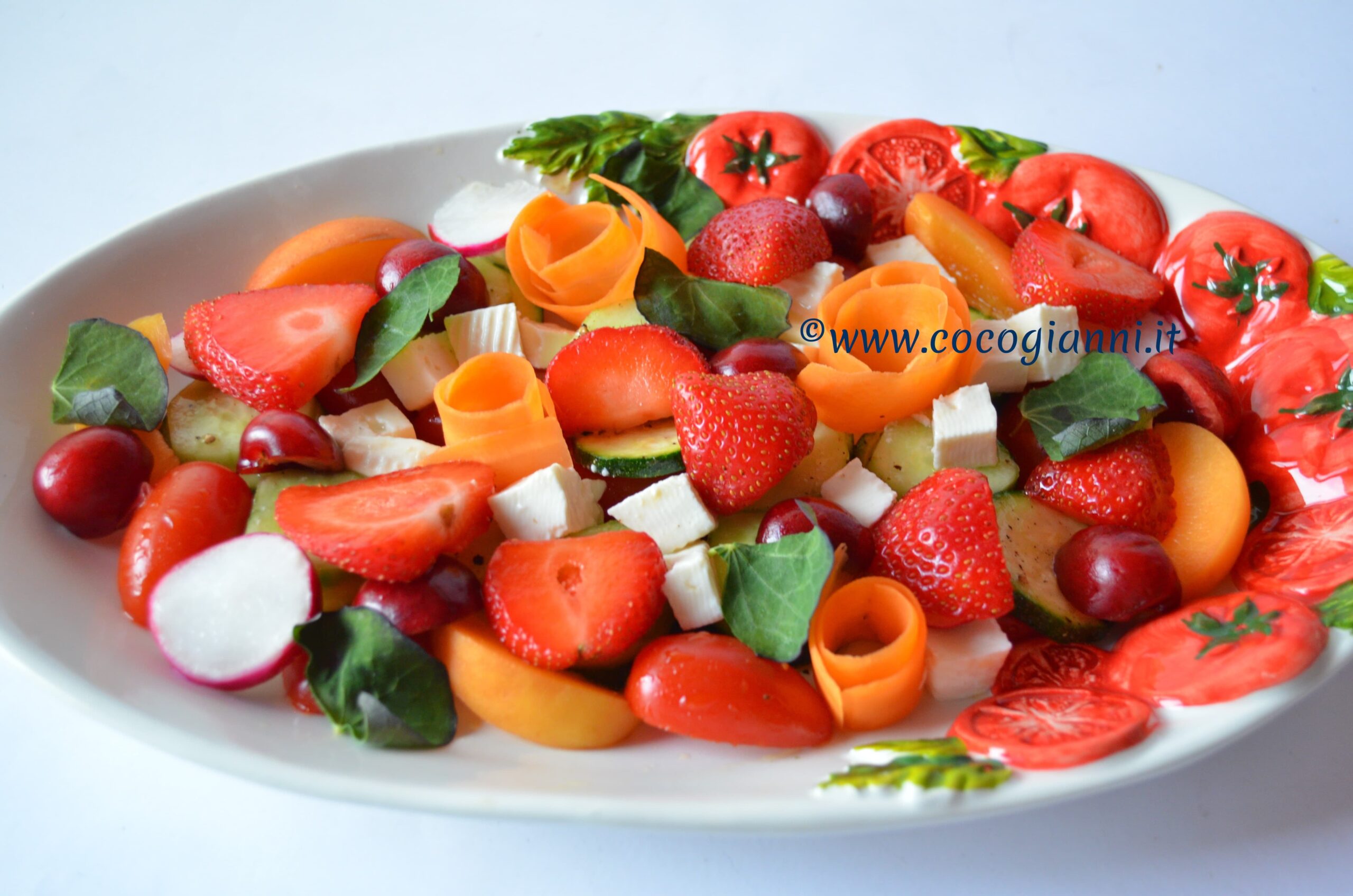 Macedonia di verdure e frutta 4