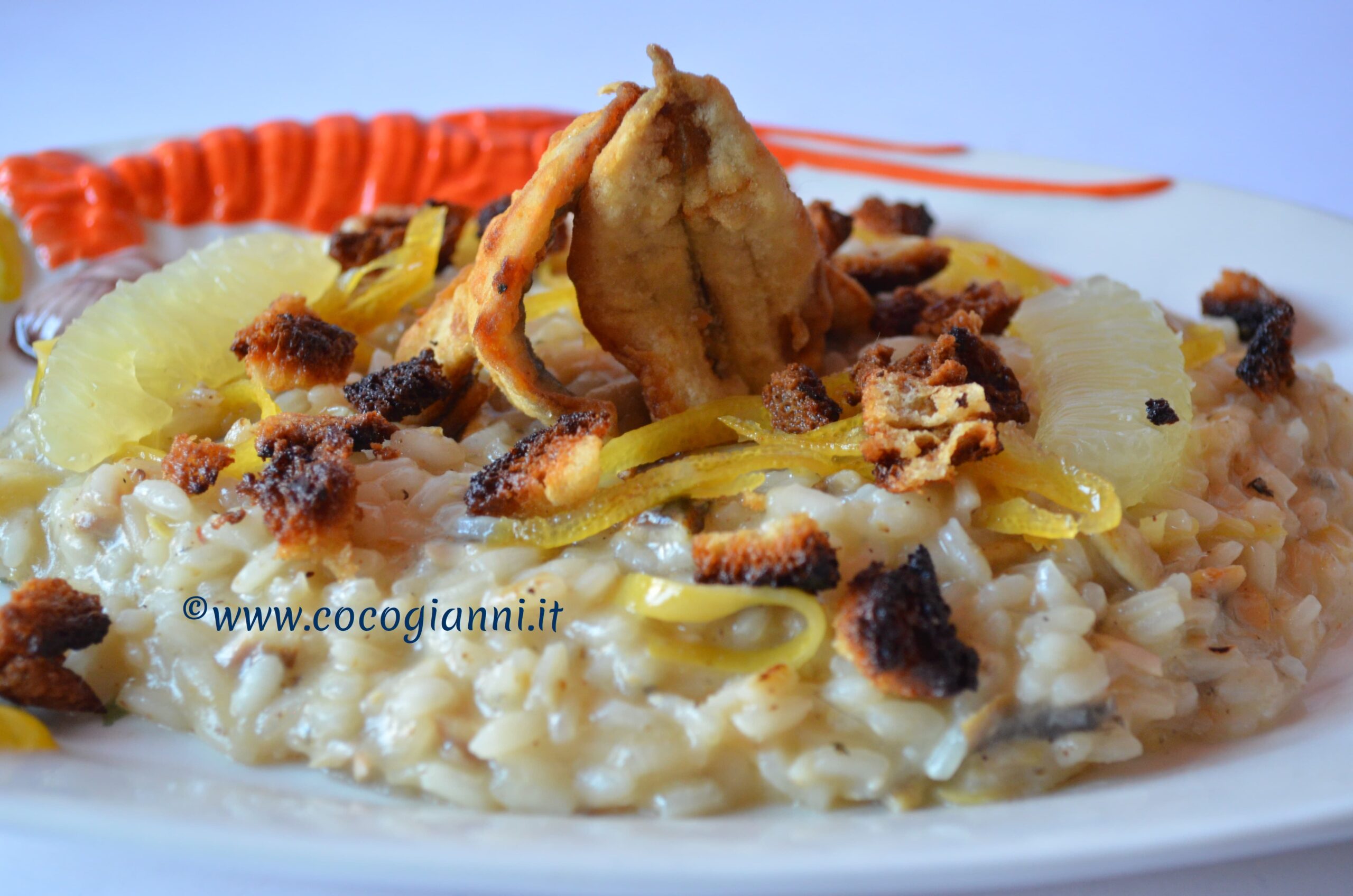 Risotto alici e limone 1