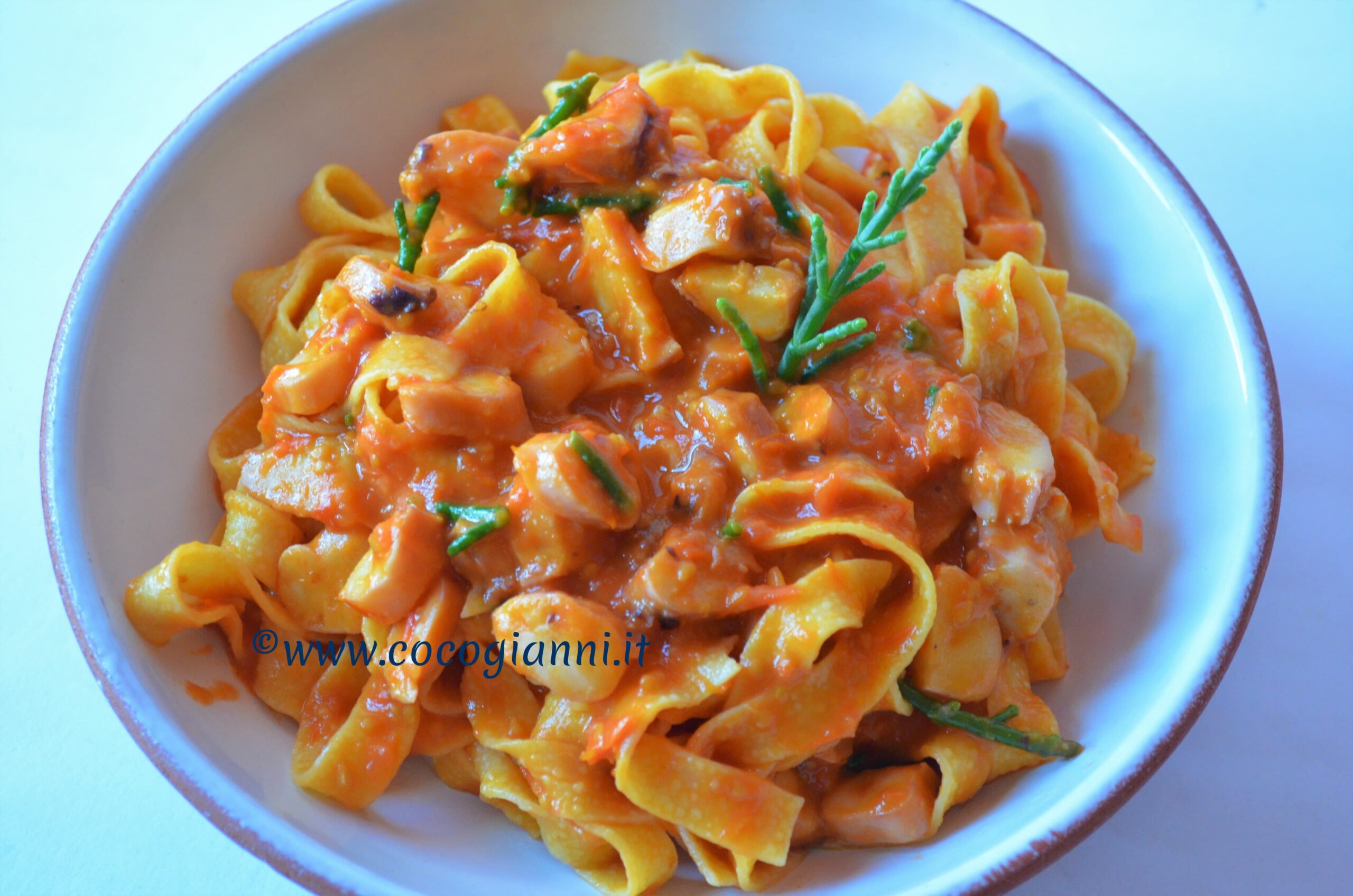 Tagliatelle al ragù di polpo 4