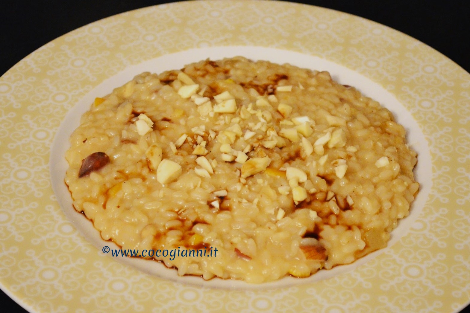 Risotto al panforte 1