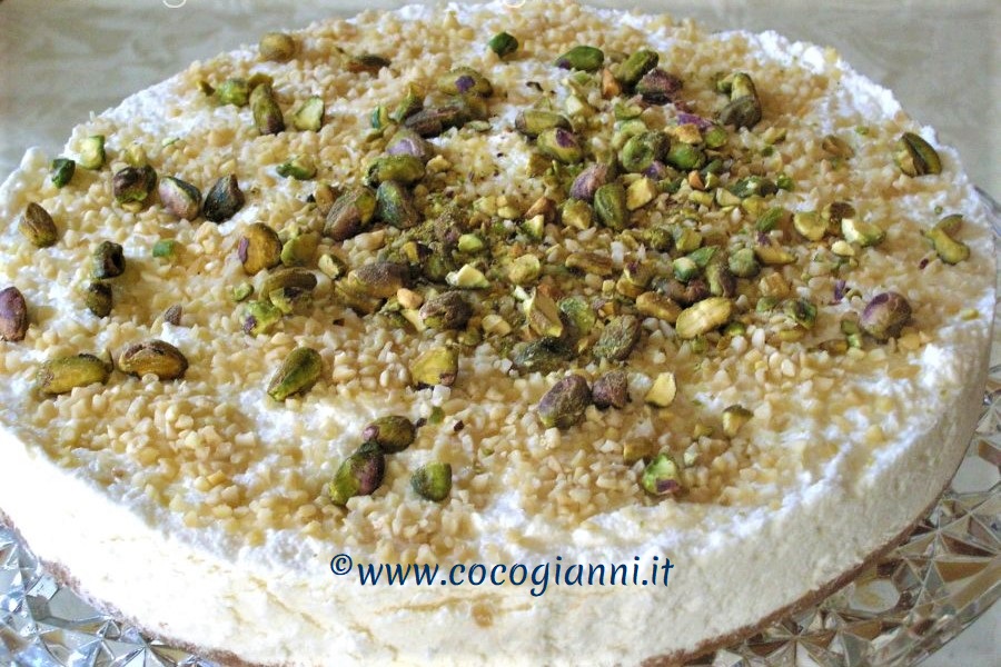 Cheesecake al cioccolato bianco 2