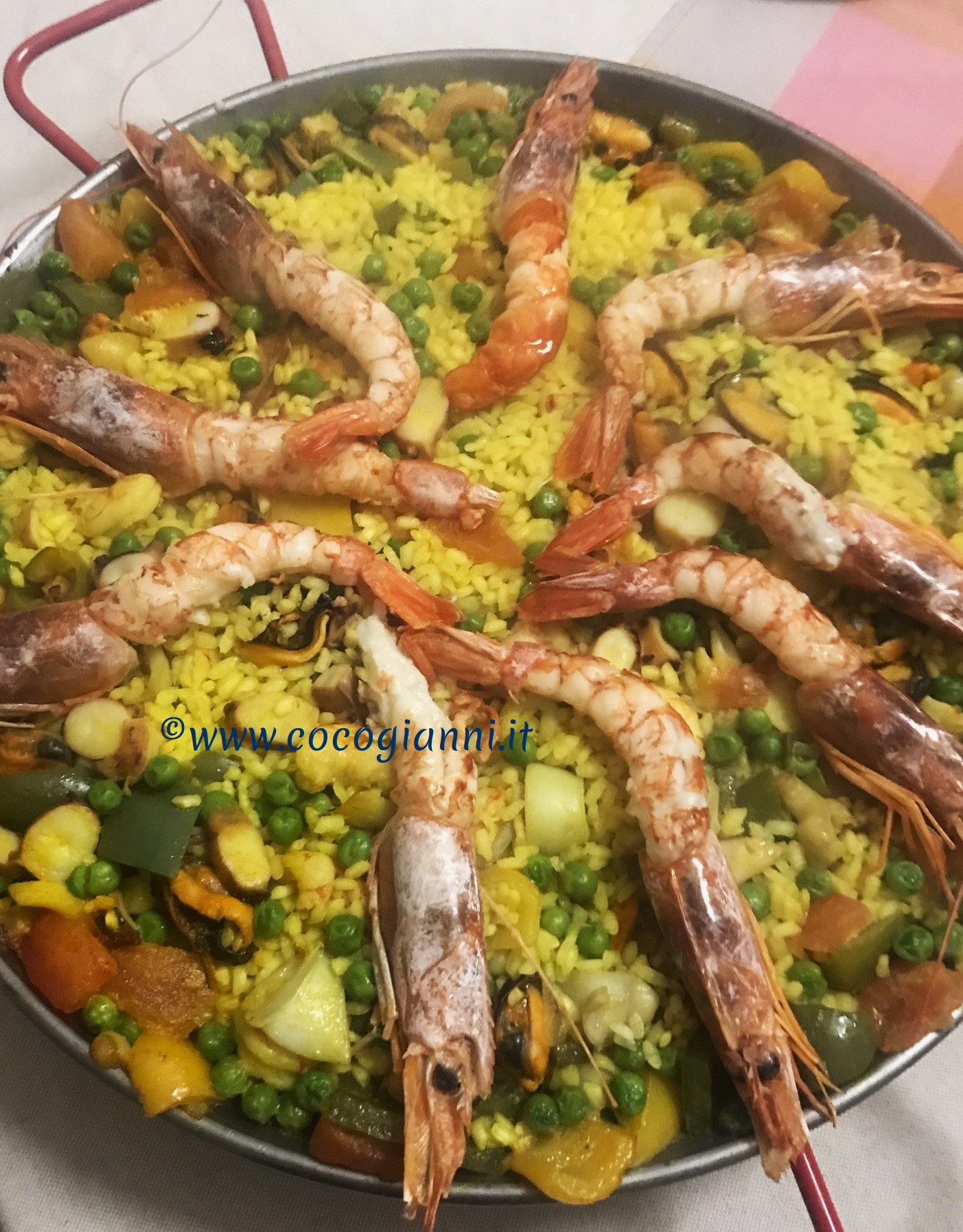 Paella de marisco 1