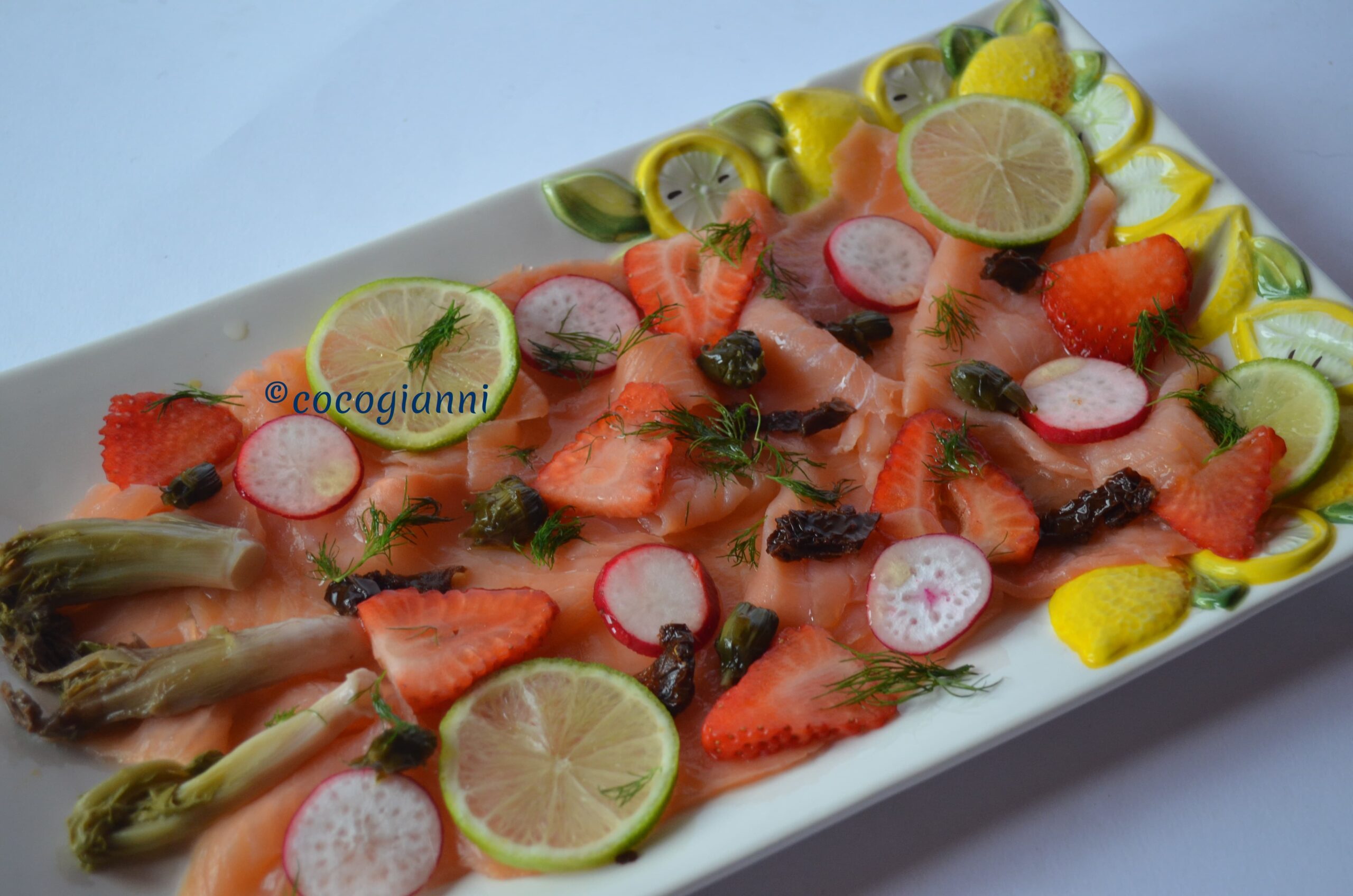 Carpaccio di salmone 3