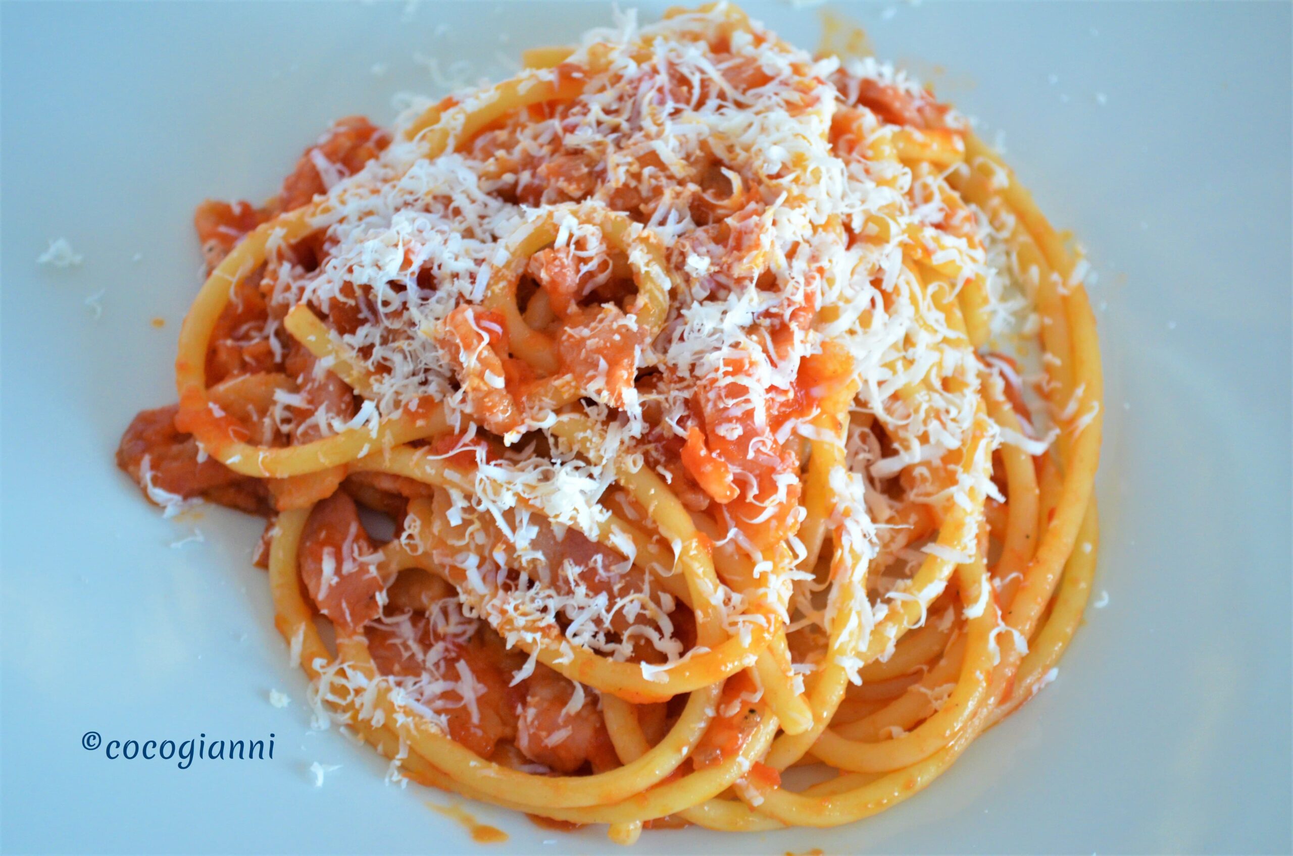 Bucatini all'amatriciana